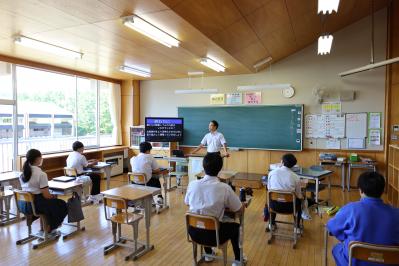 裏磐梯中学校3年生