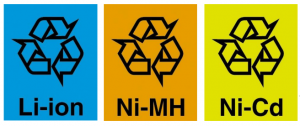 充電池電池リサイクルマーク