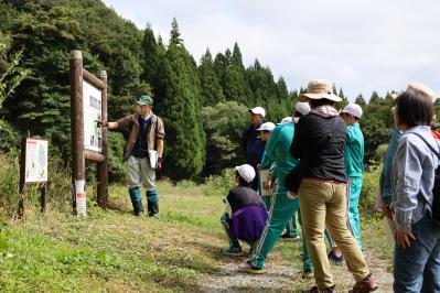柏木城跡の入口