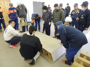 段ボールベッド