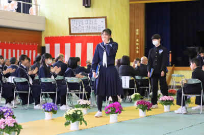 退場の様子