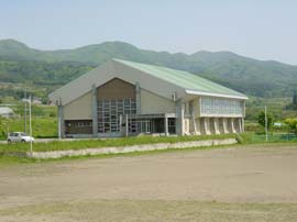 北塩原村体育館の外観